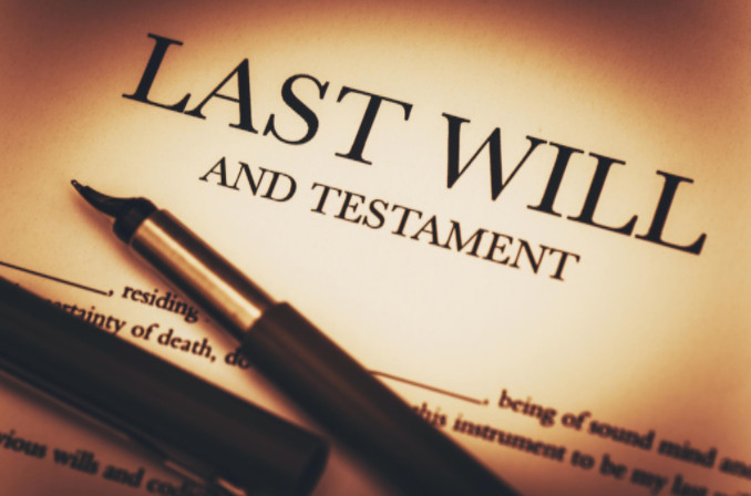 having a will for estate planning