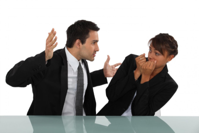 Female employee berated by co-worker: WorkingManLaw Employment Law Blog