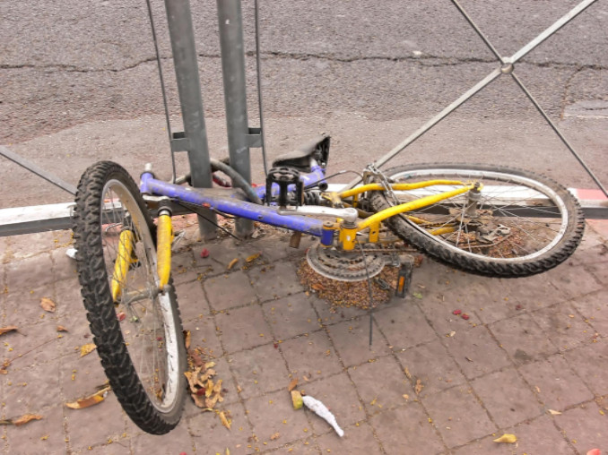 Broken bike