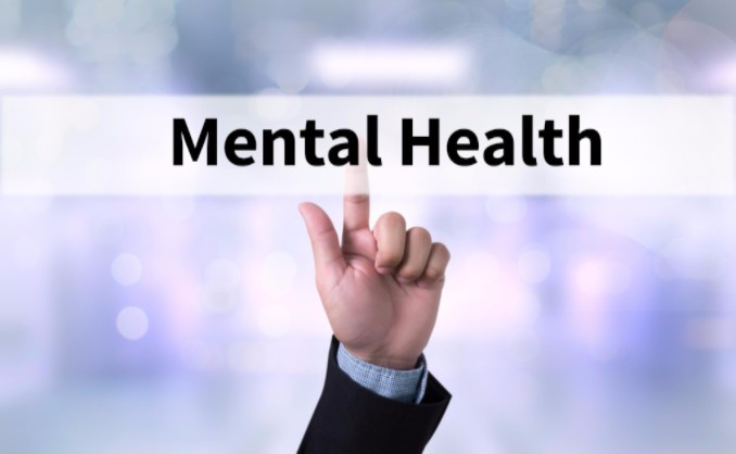 Man’s finger pointing to mental health: WorkingManLaw Workers’ Compensation and Injury Info Blog