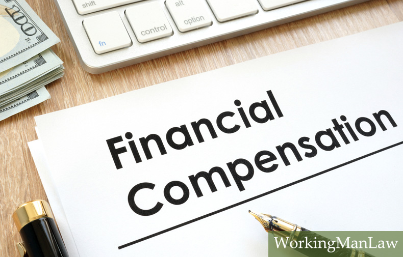 What are the four types of workers compensation benefits?